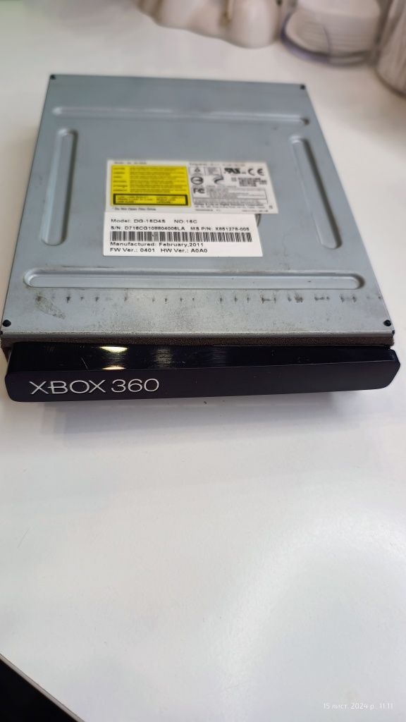 Привід для xbox 360 DG-16D5S + кабель