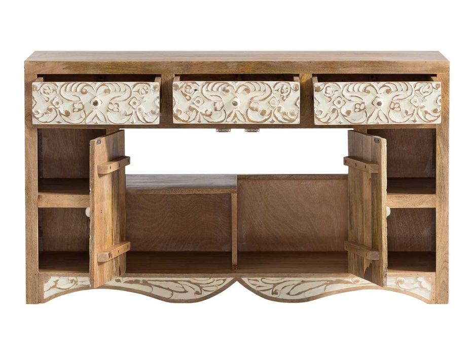 Szafka Delhi 130cm drewno mango