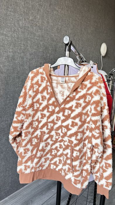 Тепла тедді худі кофта плюш Victoria’s Secret