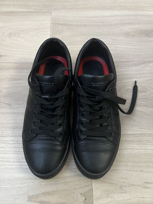 Чоловічі кеди натуральна шкіра