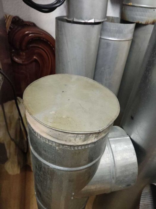 Труба витяжна оцинкована Ø 200мм