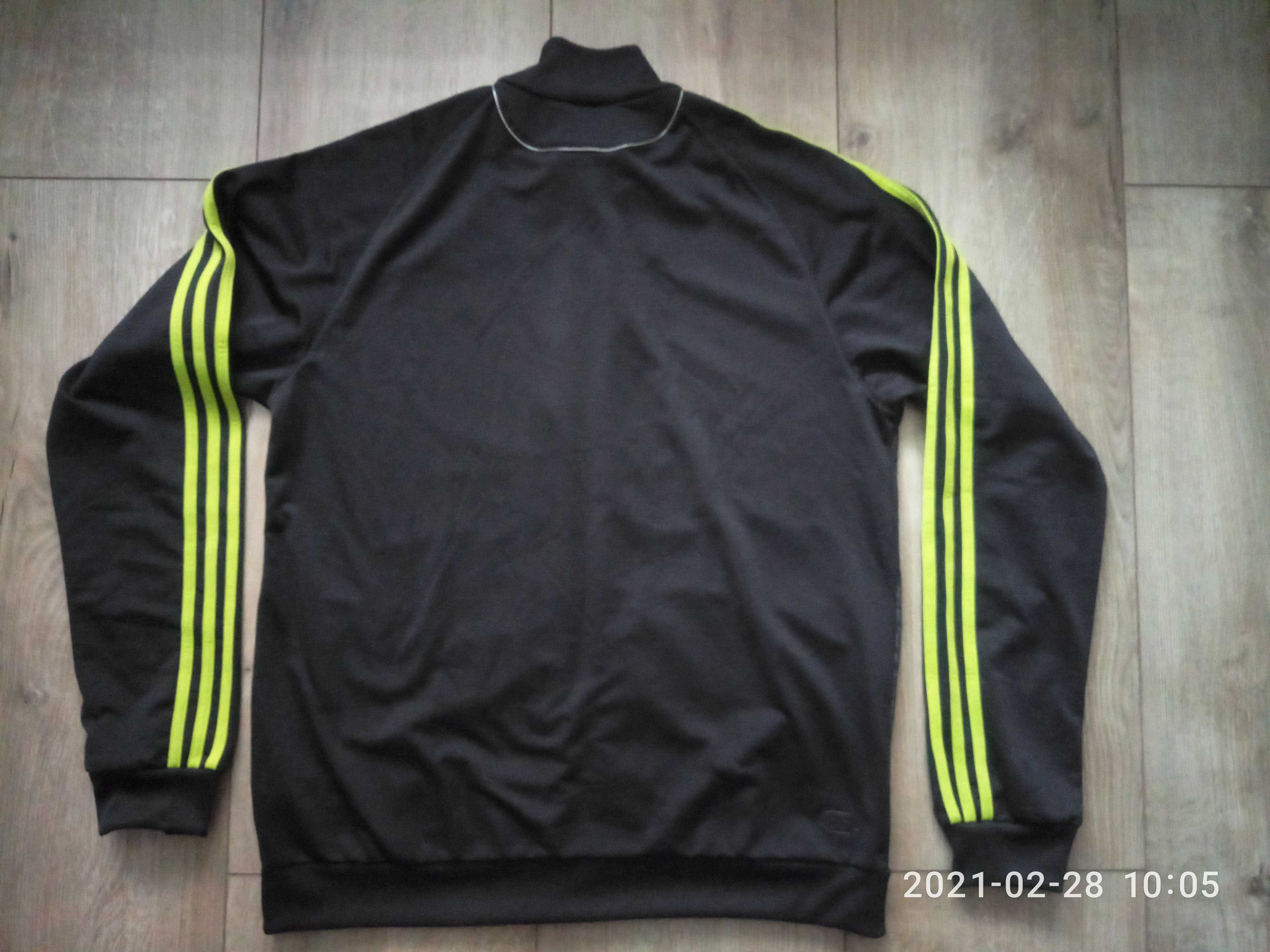 Adidas оригинал олимпийка XL 56-58 черного  цвета, новая