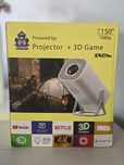 Projektor LED Full HD 1080p Smart TV 150" WiFi 4K 3D