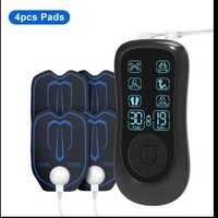 Eletroestimulador digital 4 vias EMS + TENS fisioterapia massagem Novo