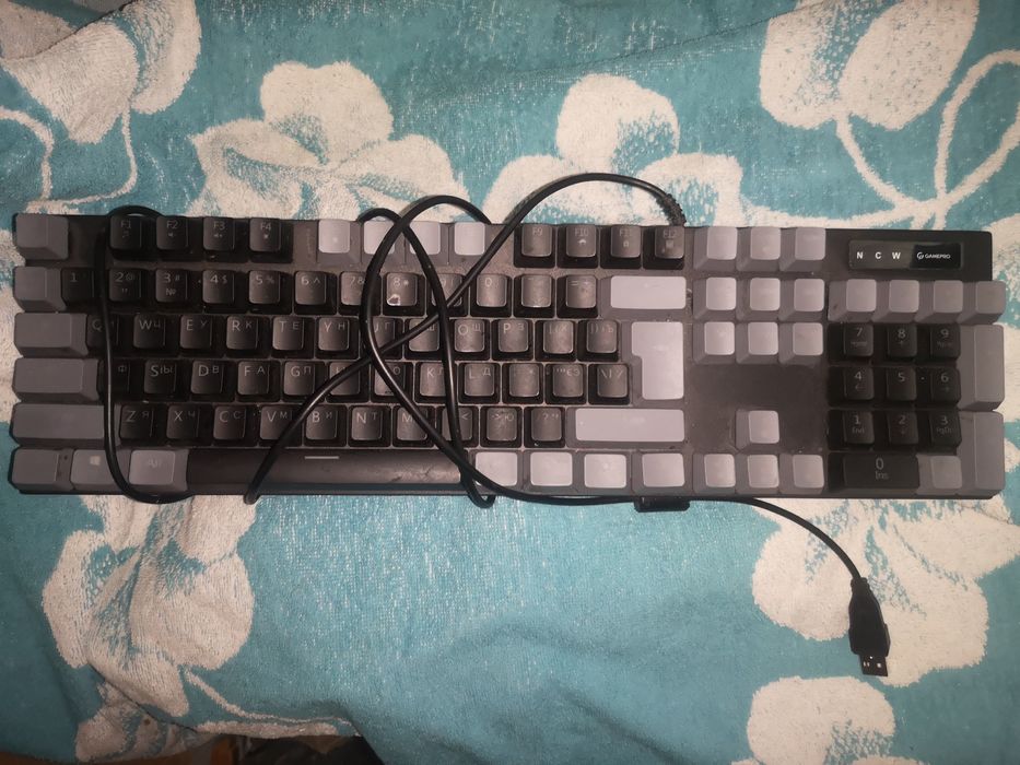 Механическая клавиатура gembird mk-105r