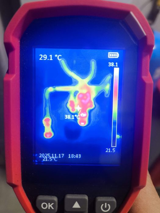 KAMERA TERMOWIZYJNA pirometr miernik temperatury Uni-T UTi120S