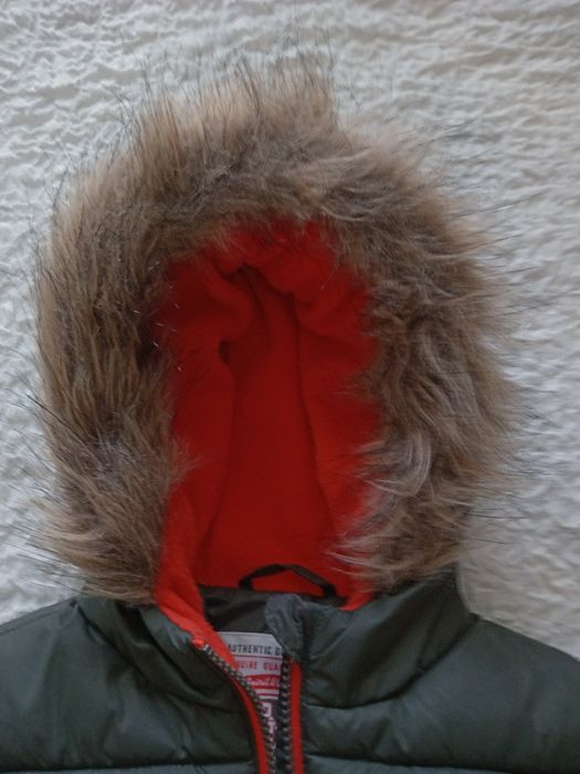 Kurtka zimowa dla chłopca 92 cm C&A bardzo ciepła