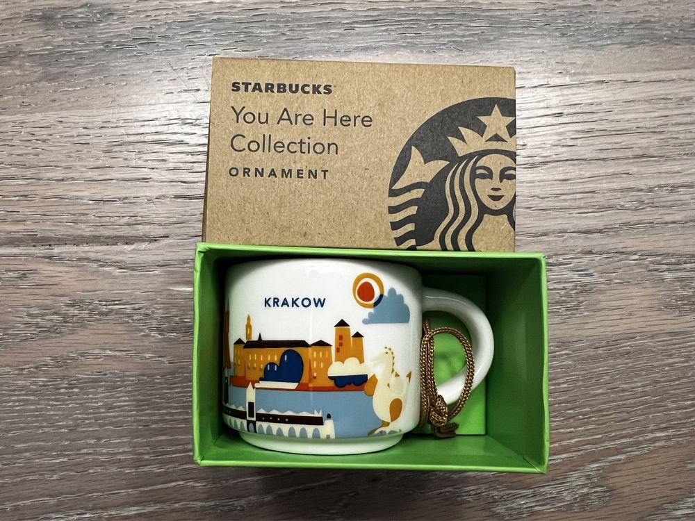 Starbucks filiżanka Kraków Polska espresso kubeczek kubek