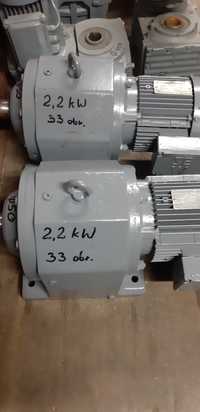 Motoreduktor 2,2 kW/33 obr