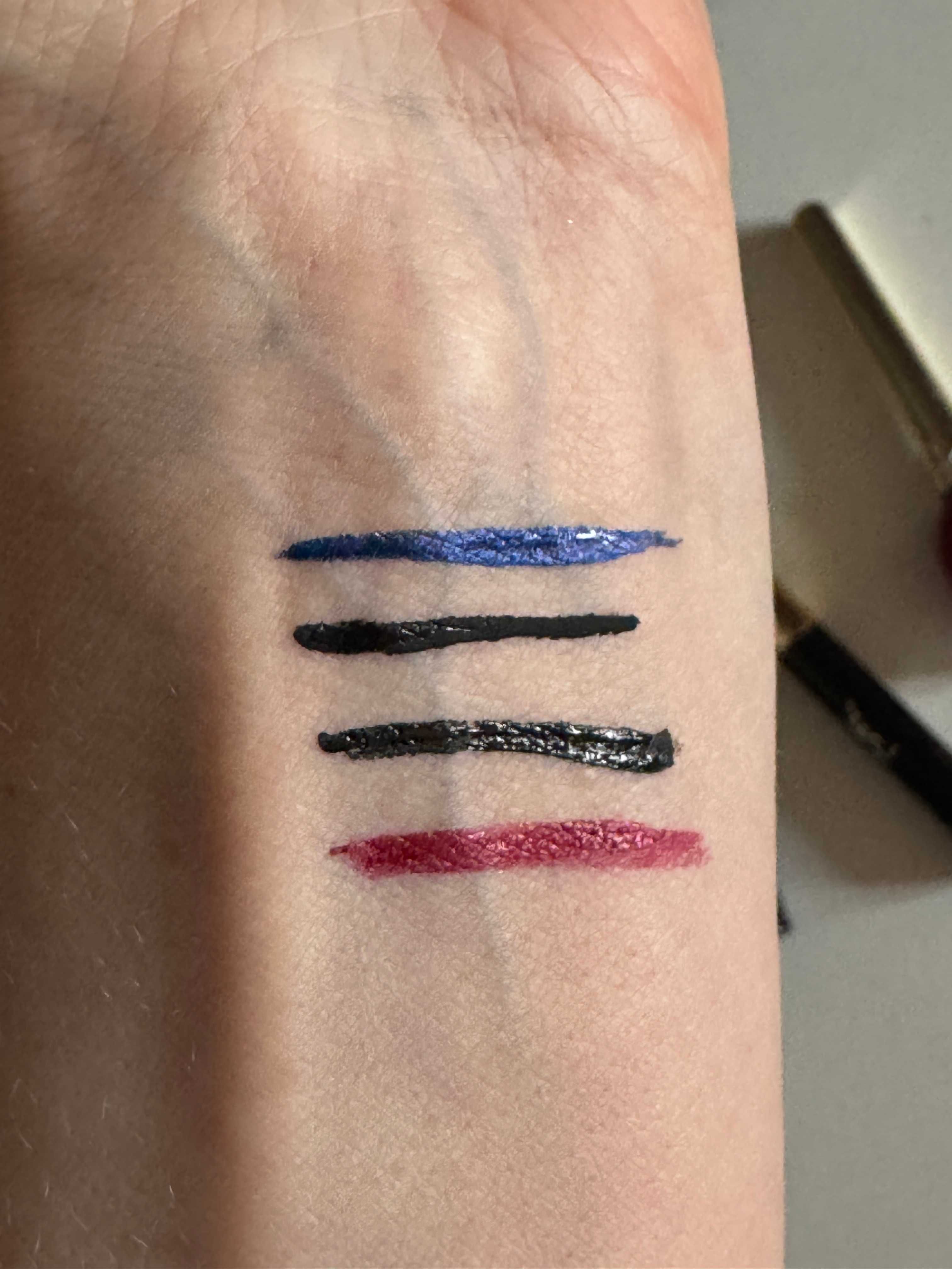 Водостійкі підводки для очей chanel, guerlain