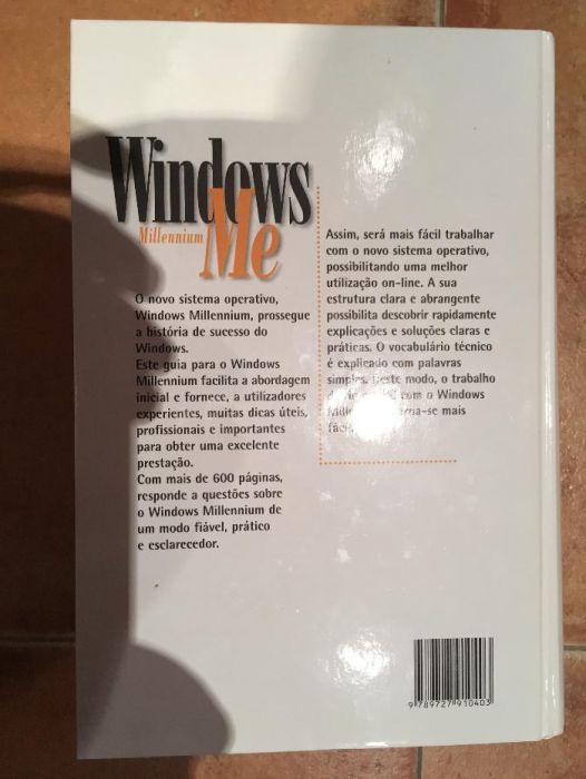 Livro de capa dura Windows Millennium - Rudolf Hausschulte