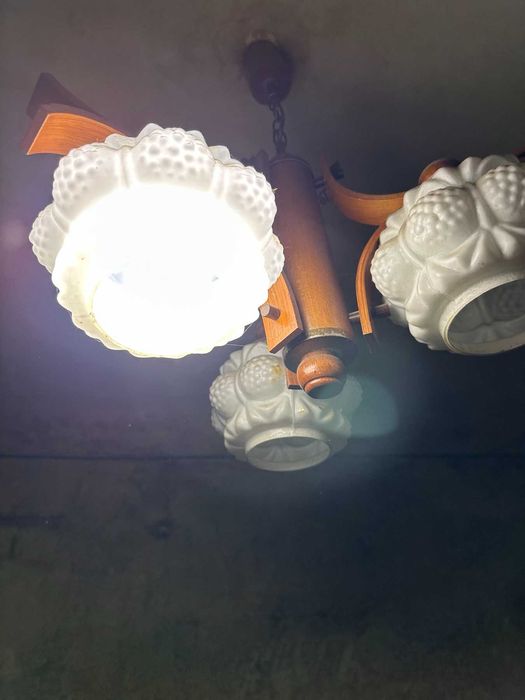 світильник люстра на 3 лампи