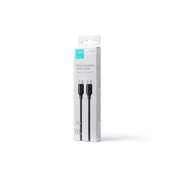 Kabel Joyroom A9 USB-C / USB-C PD QC 60W 3A 1m - czarny tamka 22 sklep