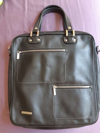 Фирменная, итальянская, кожаная сумка. TJ Collection