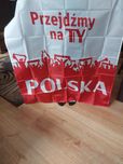 Flaga Polski  Tyskie