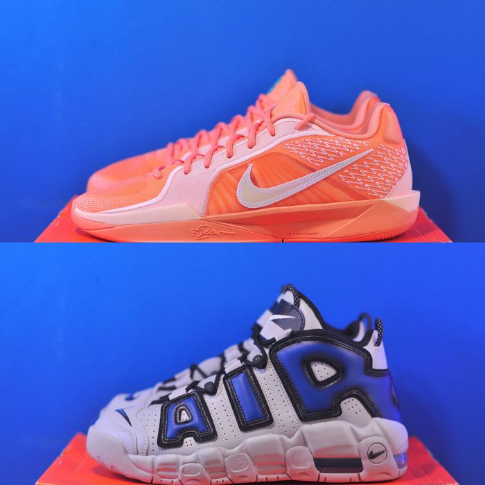 Кросівки Nike Sabrina 2 Peach ,Air More Uptempo оригінал