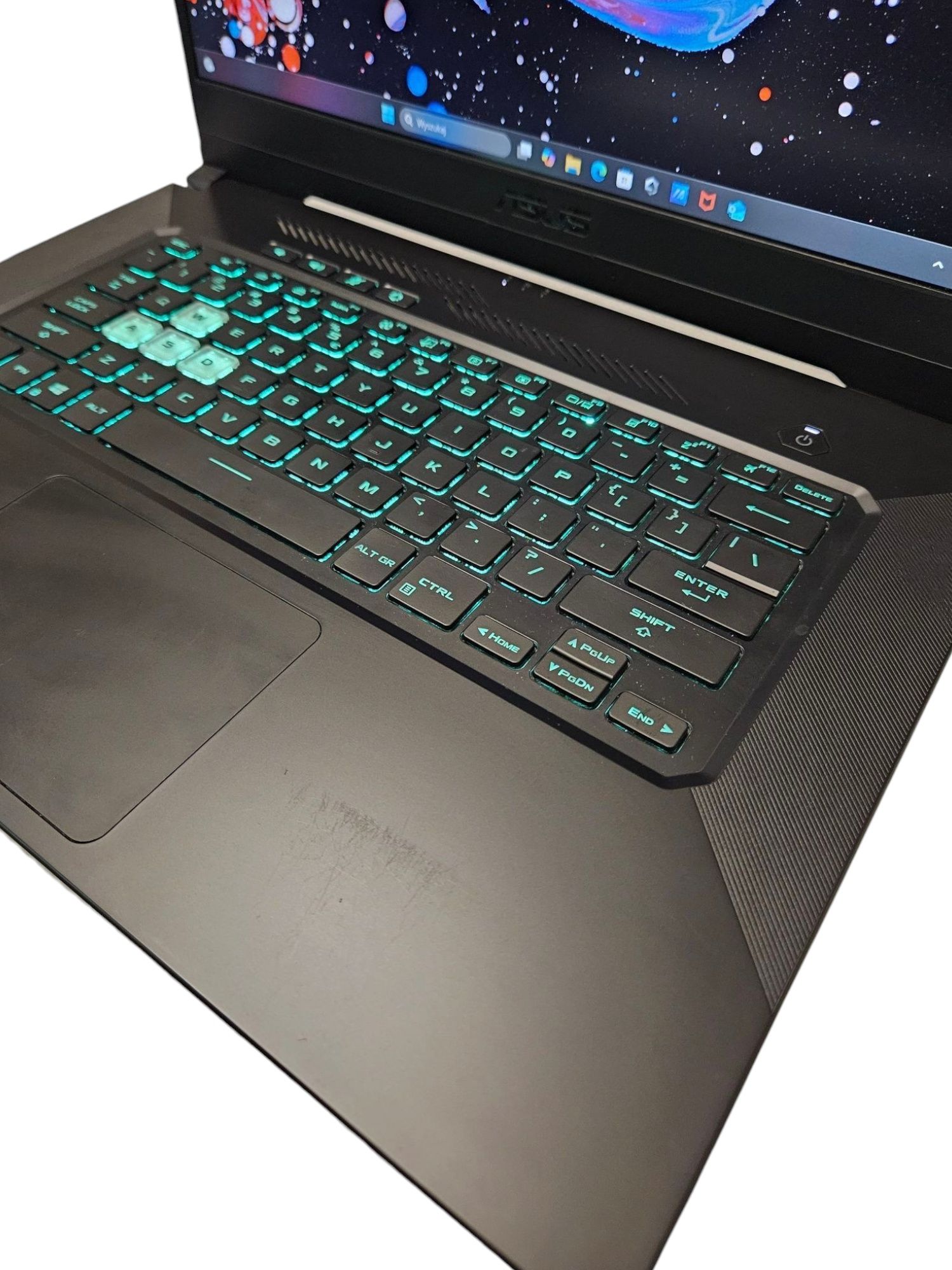 Laptop gamingowy ASUS TUF RTX 3060 i7 11th 512GB SSD 16GB RAM