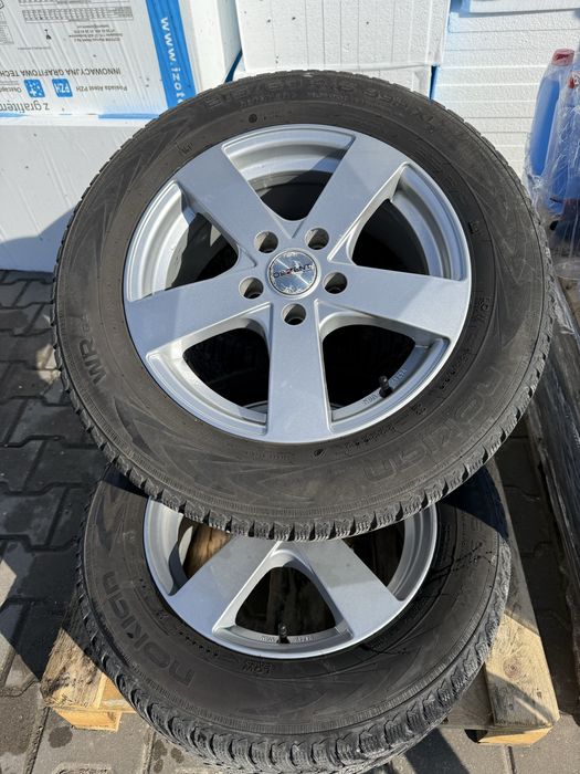 Alufelgi DEZENT 16 cali 5x112 + opony zima (Volkswagen, Skoda, Audi)