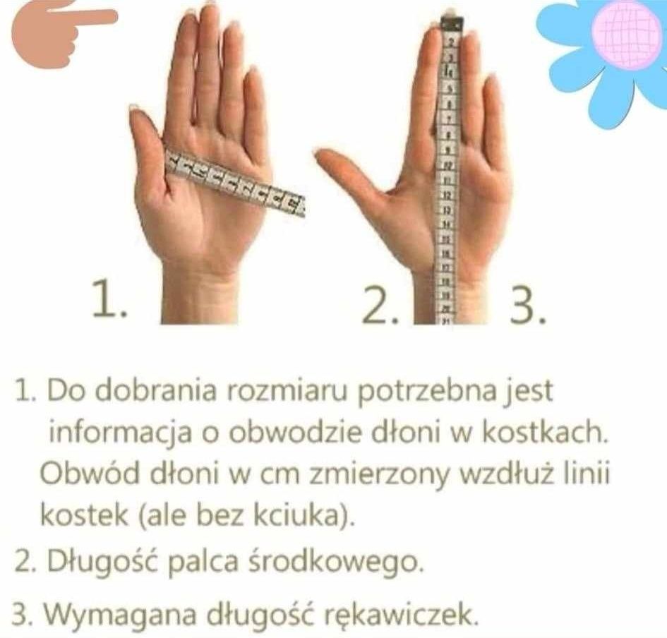 Ciepłe rękawiczki damskie 2w1