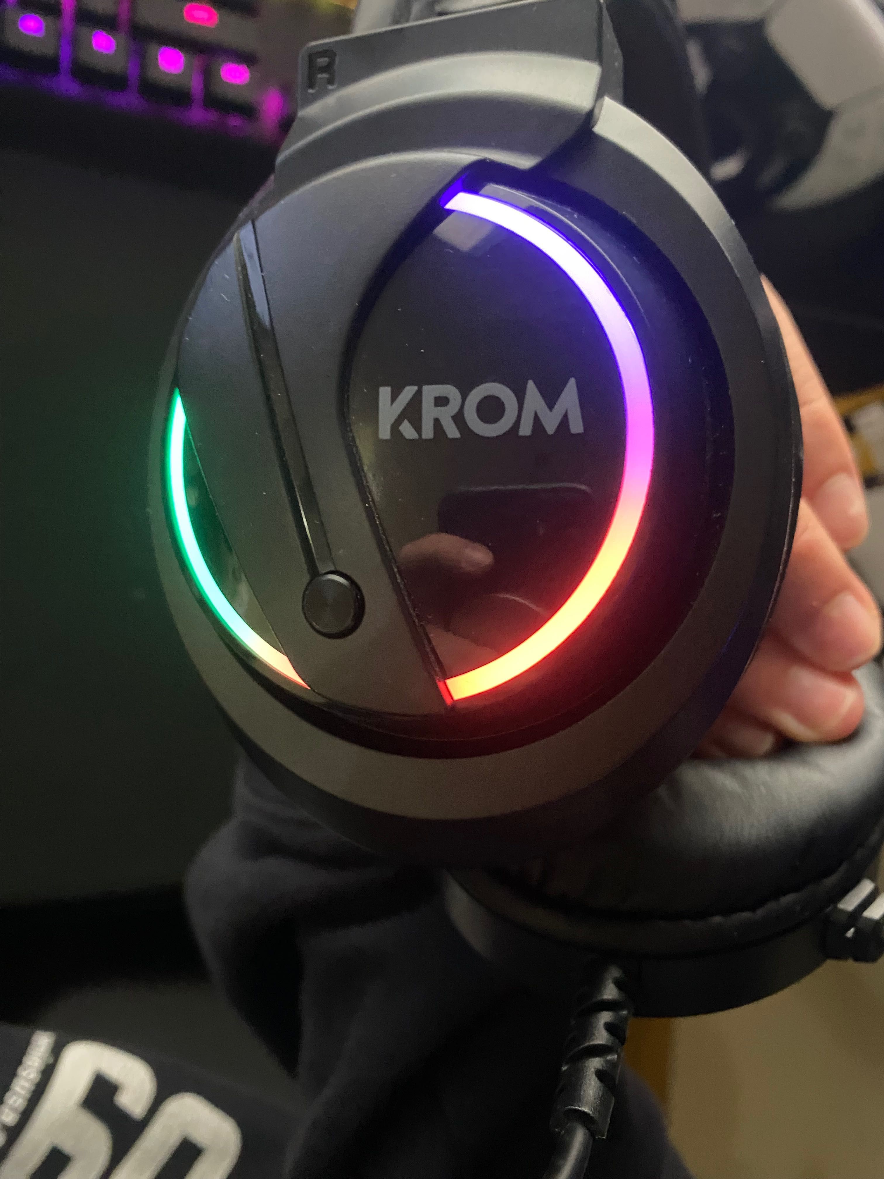 Auscultadores Nox Krom Kappa Gaming RGB