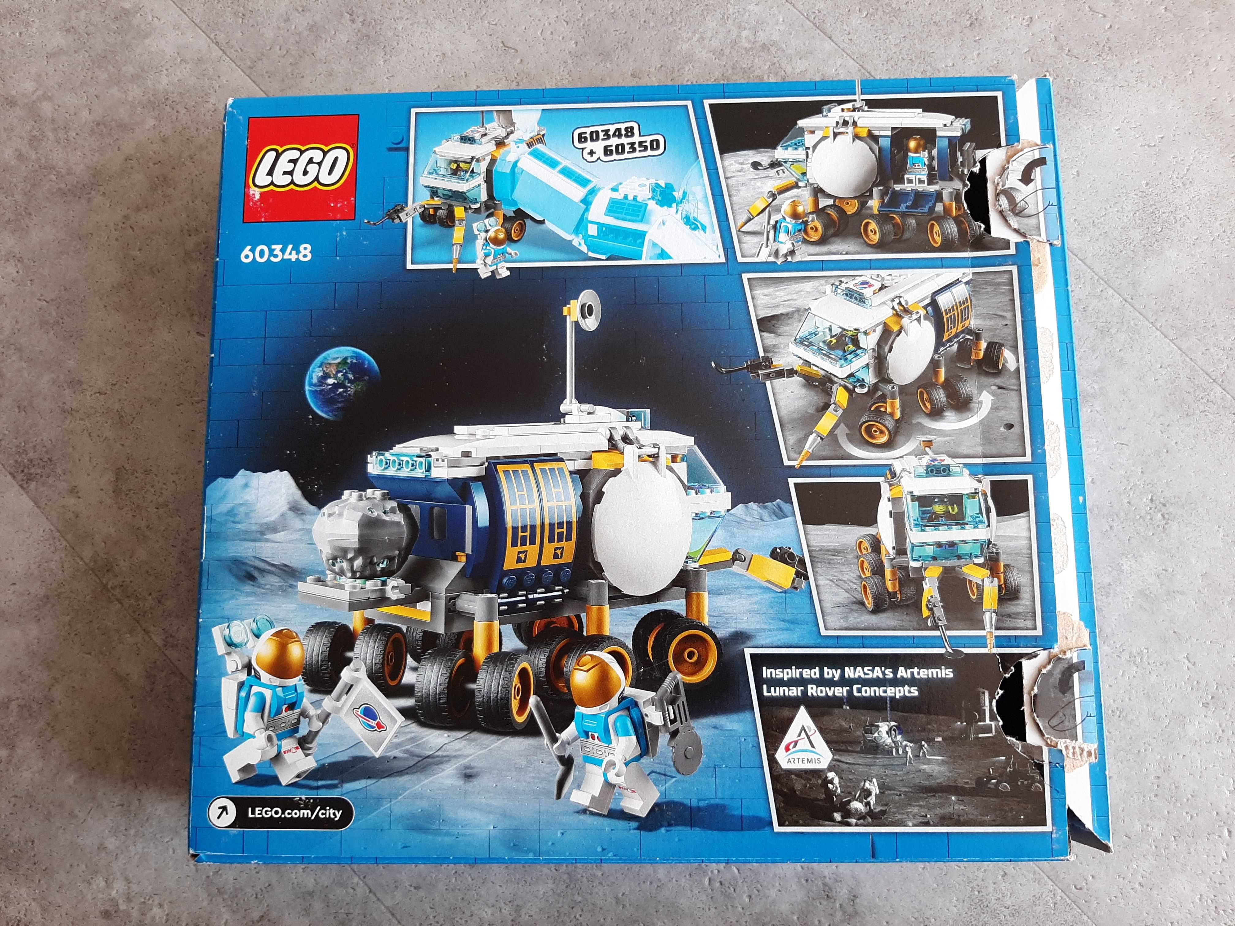 Lego City 60348 Łazik księżycowy