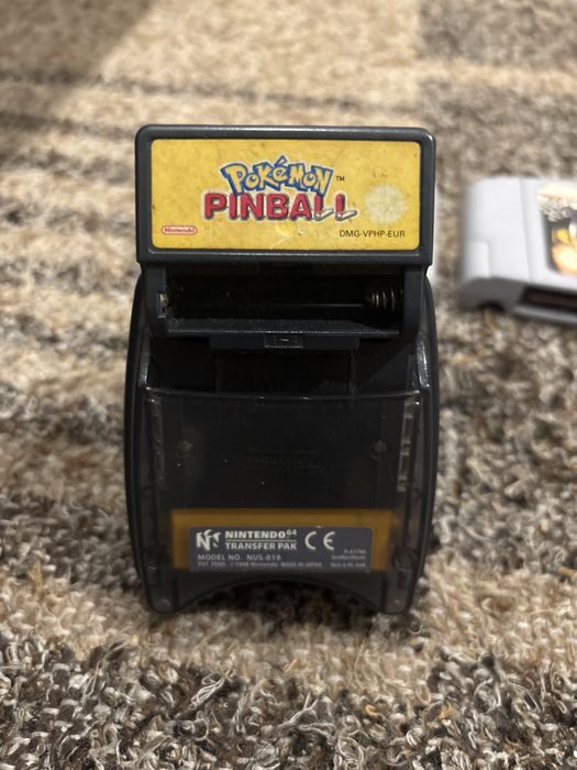 Jogos Nintendo 64 + Pokémon Pinball com adaptador
