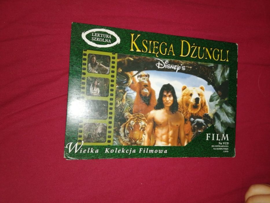 Księga dżungli wielka kolekcja filmowa disney vcd