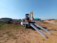 Najazdy aluminiowe 4m długie do 3500kg, szybka dostawa kurierem