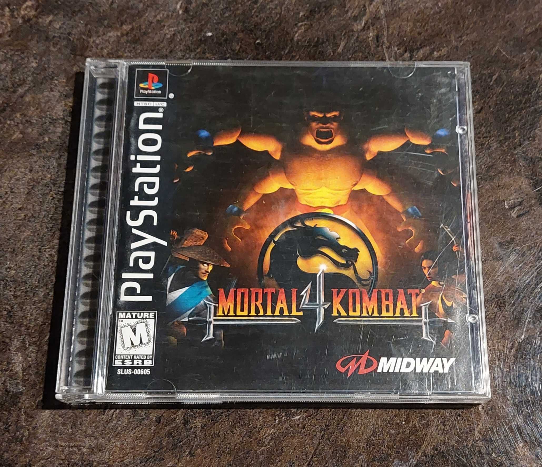 Mortal Kombat 4 PSX, PS1, PS One NTSC-US