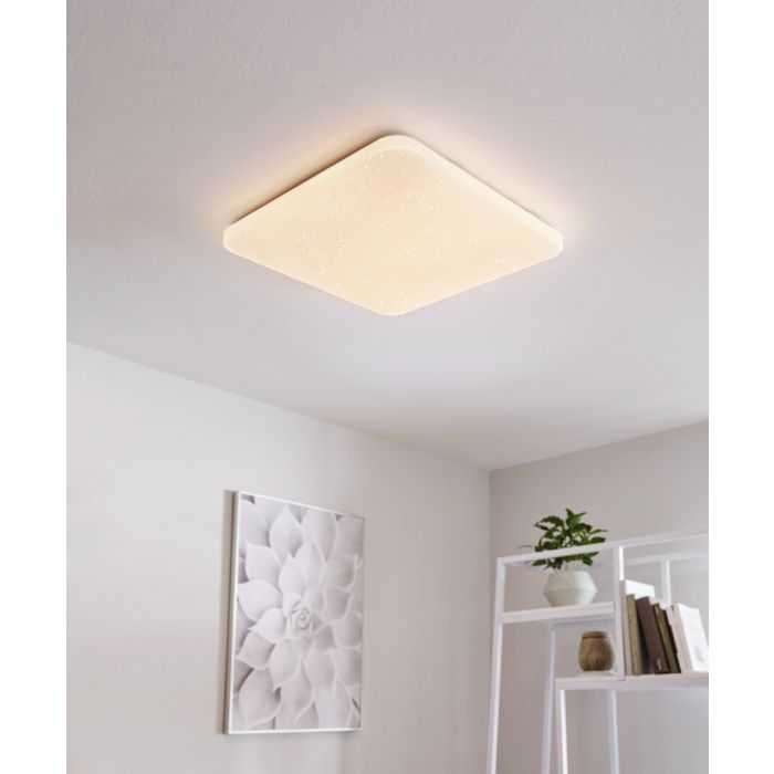 Plafon LED 53x53 cm 3000K biały lampa ścienna / sufitowa 0092