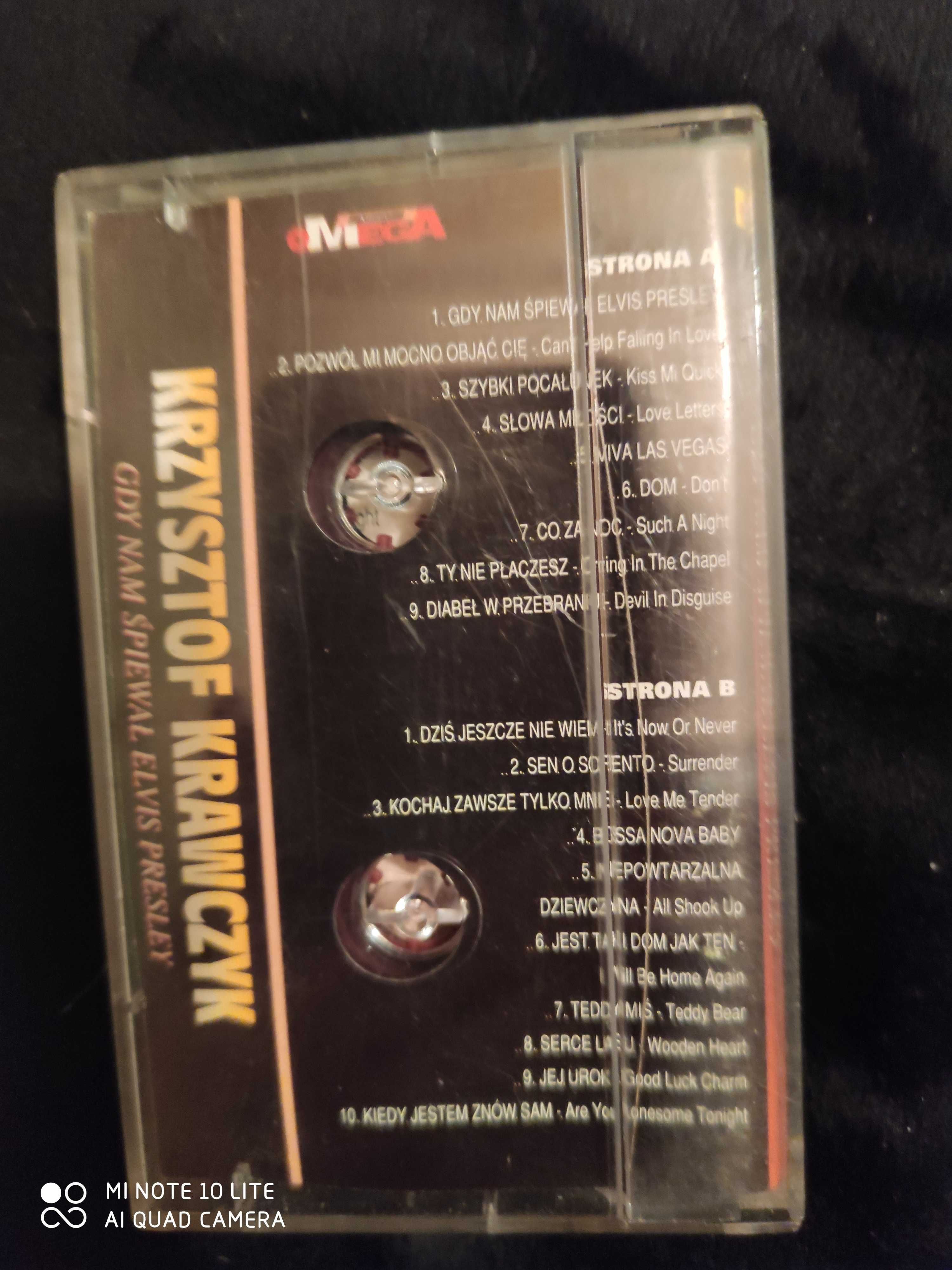 Krzysztof Krawczyk Gdy mam śpiewał Elviy Presley kaseta 1994 r