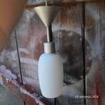 Lampa jeden klosz wisząca
