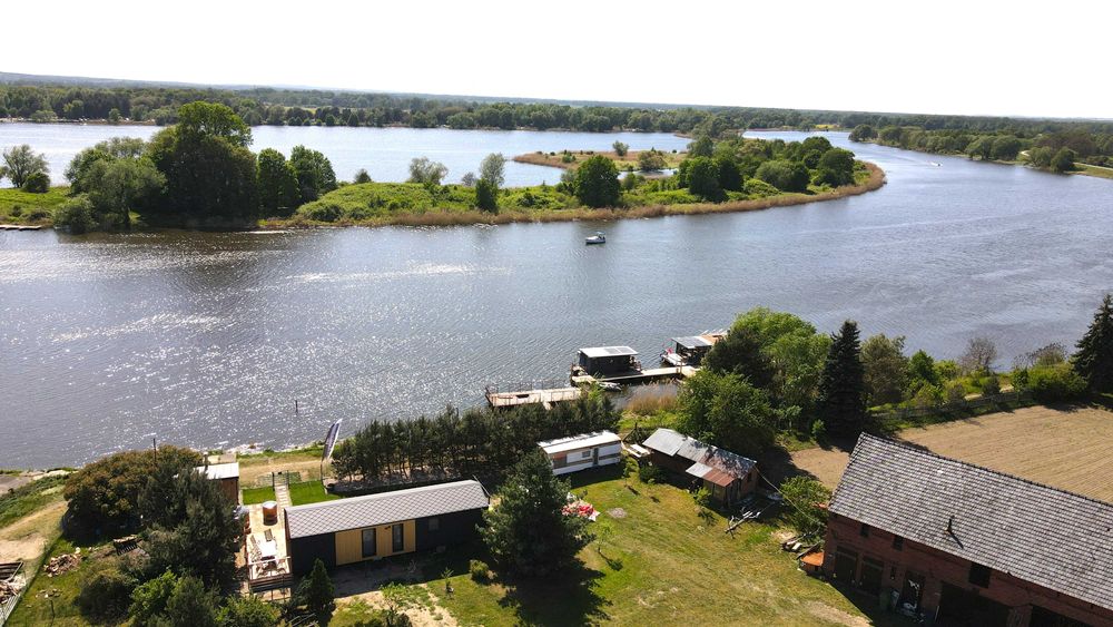 Wynajem nocleg Houseboat 7 os pływający dom apartament spanie