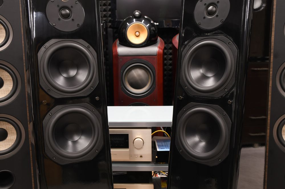 Kolumny Głośnikowe podłogowe stereo Electrocompaniet PSF-1