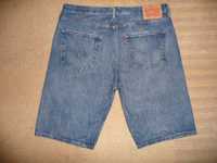 Spodenki szorty LEVIS 501 W36=48/58cm jeansy