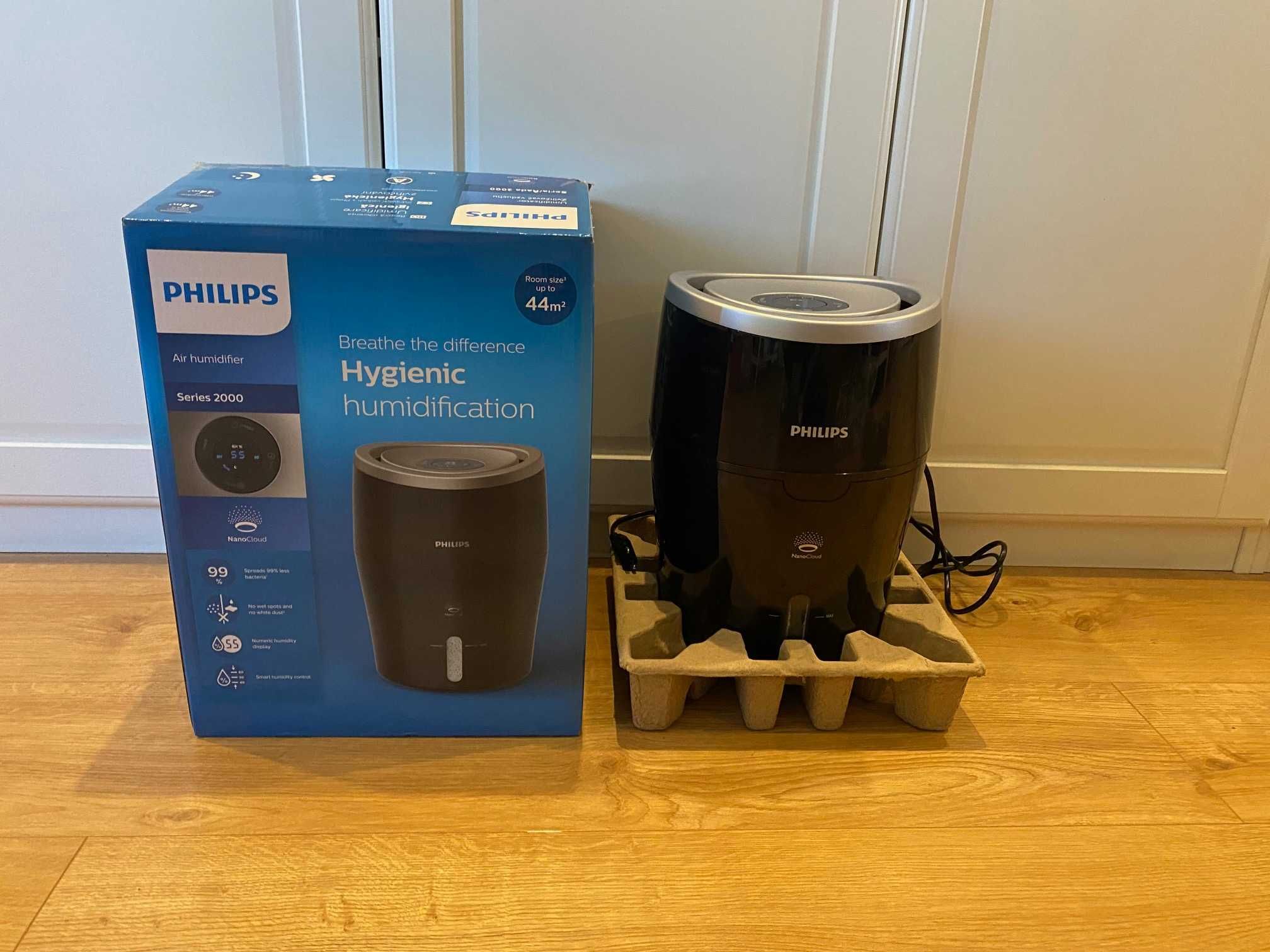 Nawilżacz powietrza  PHILIPS HU4813/10 seria 2000 STAN IDEALNY