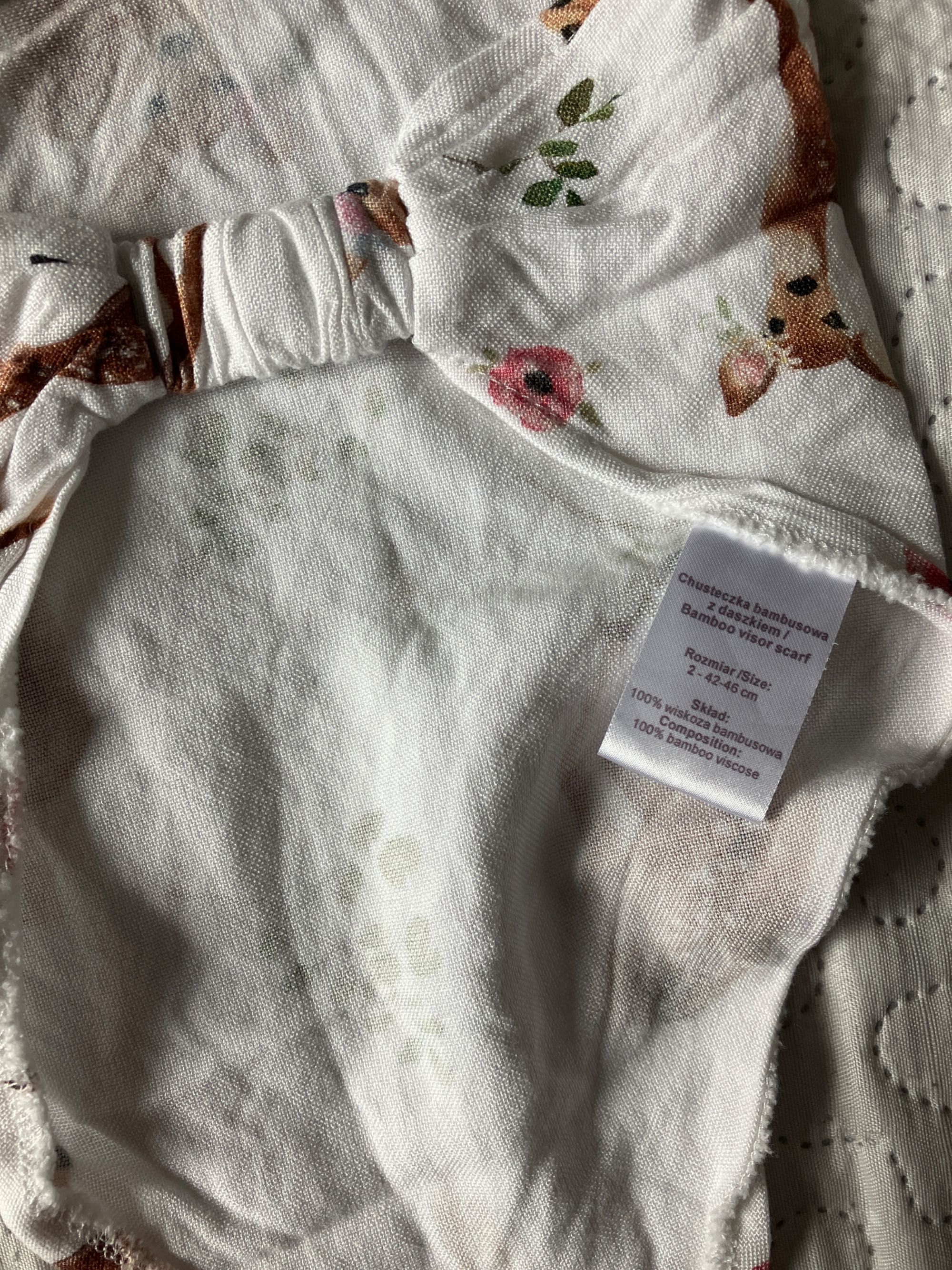 Mylily chustka z daszkiem