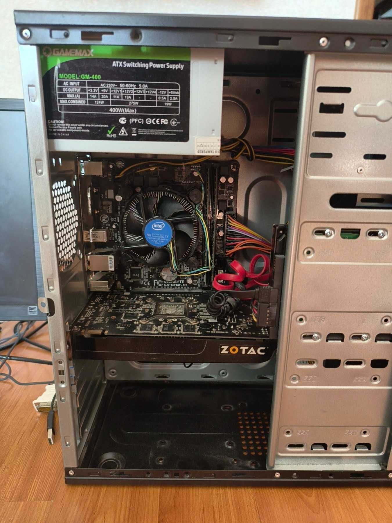 Компютер Core i5-4590 8 гб ddr3 GTS 450 1 ГБ SSD/HDD