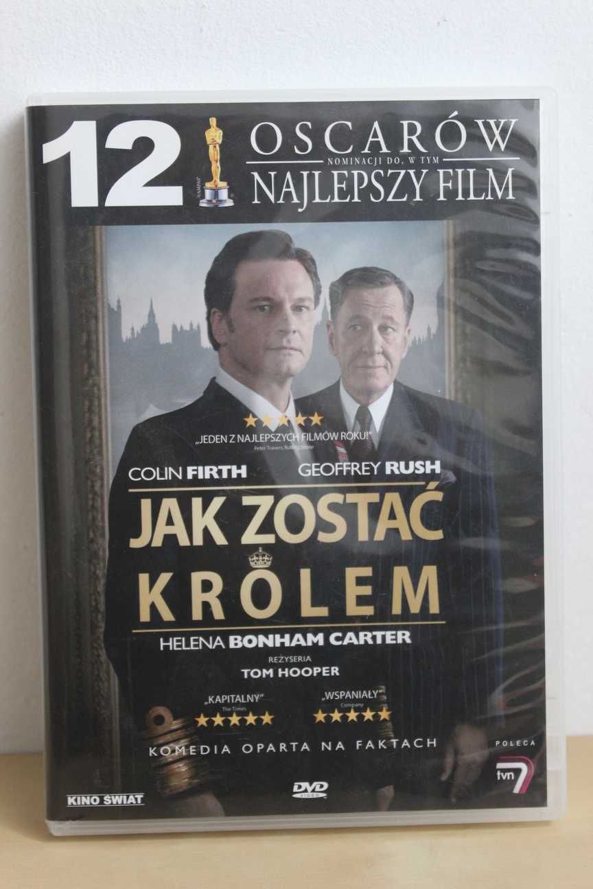 Jak zostać królem - Colin Firth - DVD - Nowa