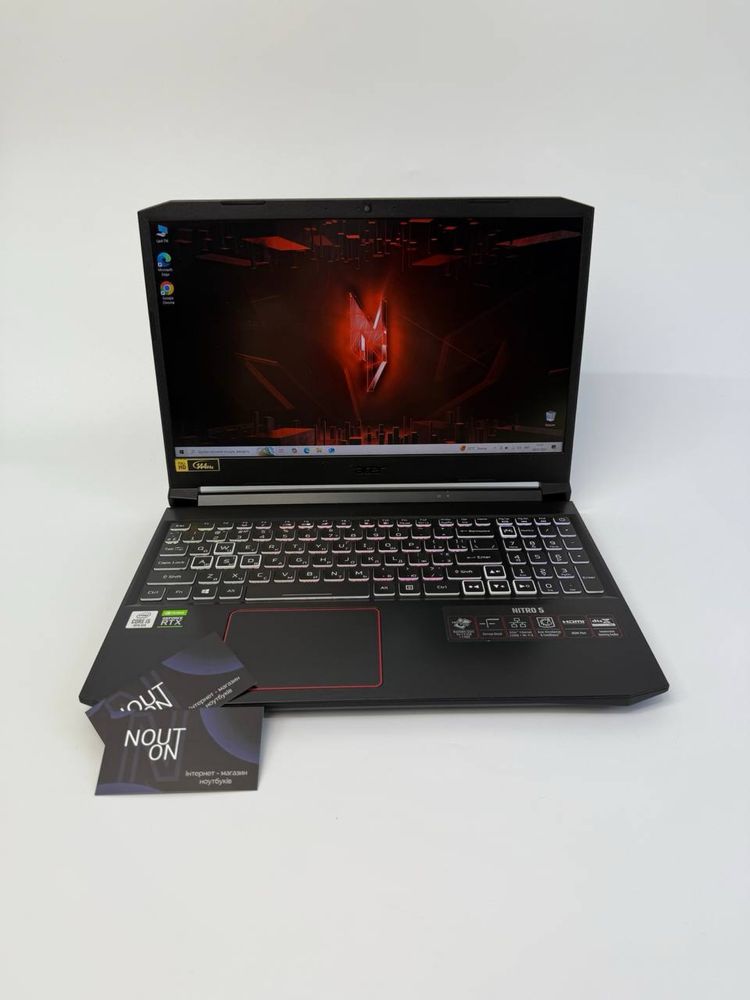 Ігровий ноутбук Acer Nitro AN515-55 144Ghz/i5-10/RTX 3060/16Gb/SSD 512