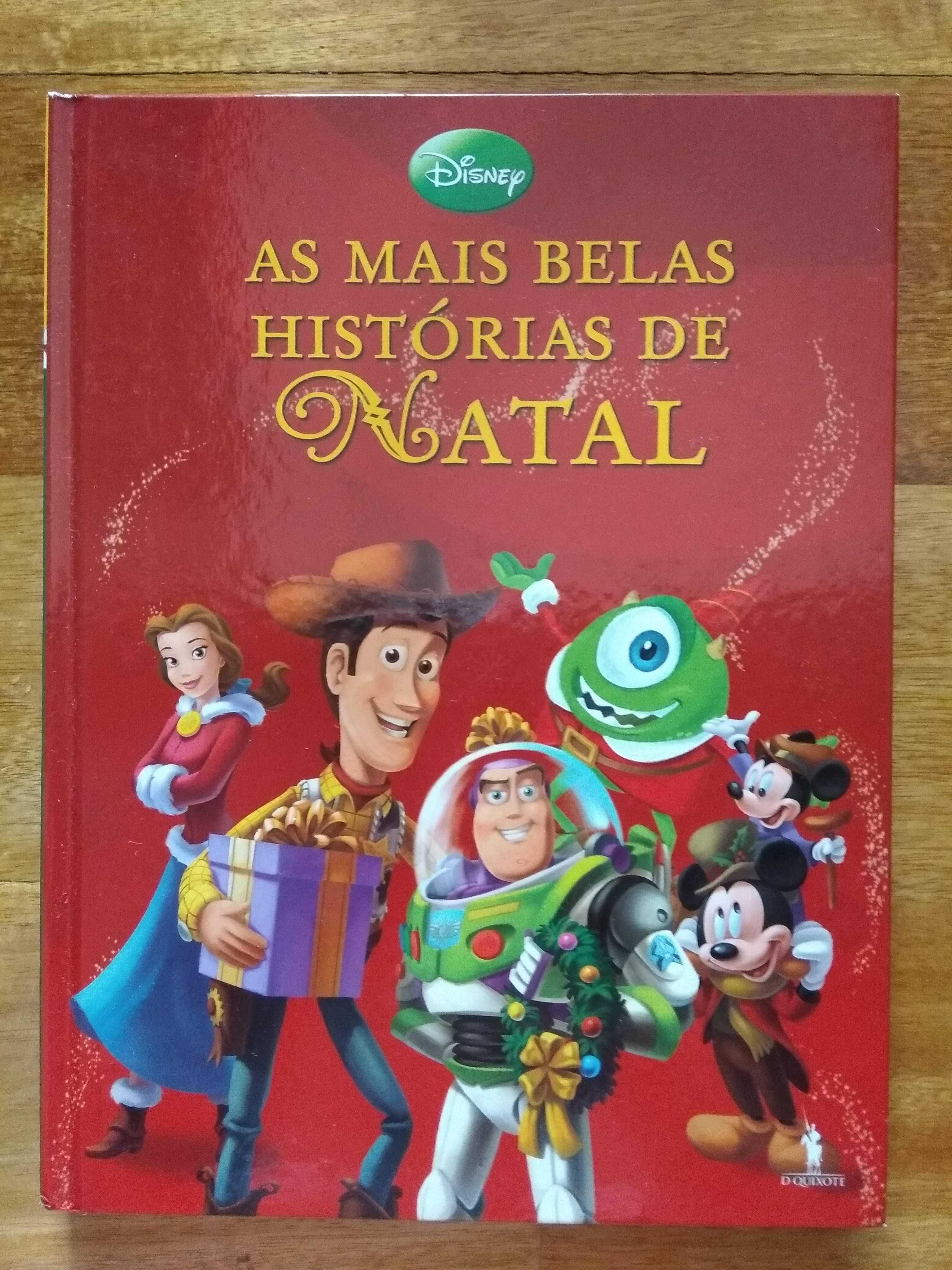 Livro "As mais belas histórias de Natal - Disney"