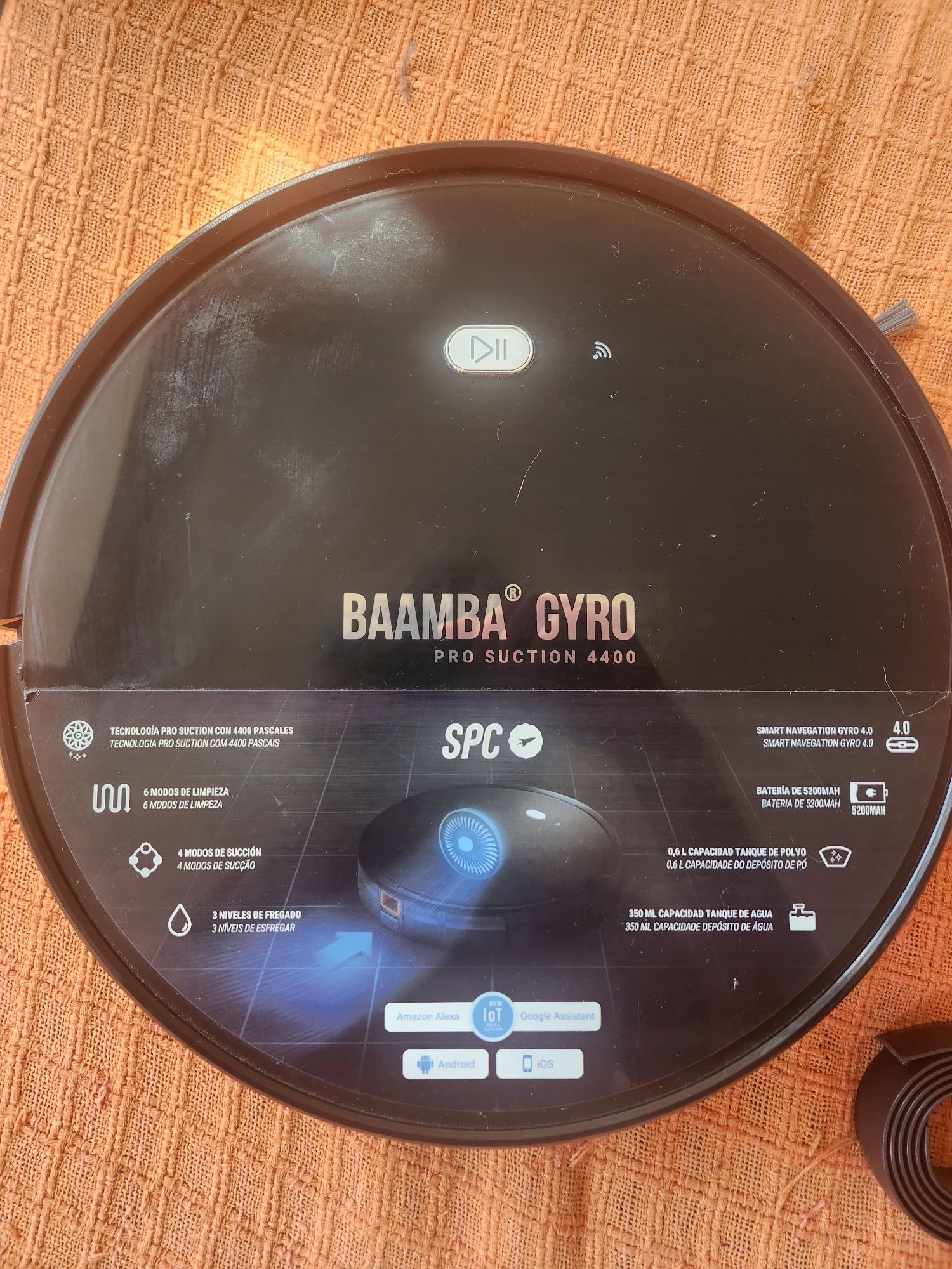 Robot Aspurador Baamba Gyro Pro Suction 4400
