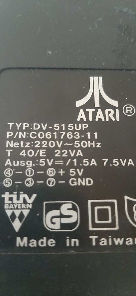 Zasilacz Atari DV-515UP
