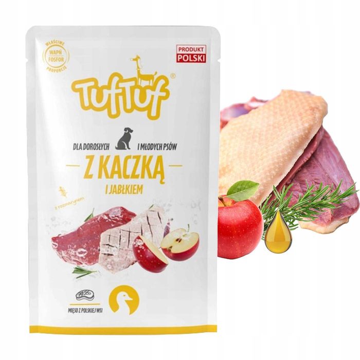 Karma mokra dla psa TUF TUF Mix smaków Zestaw 40 x 100 g