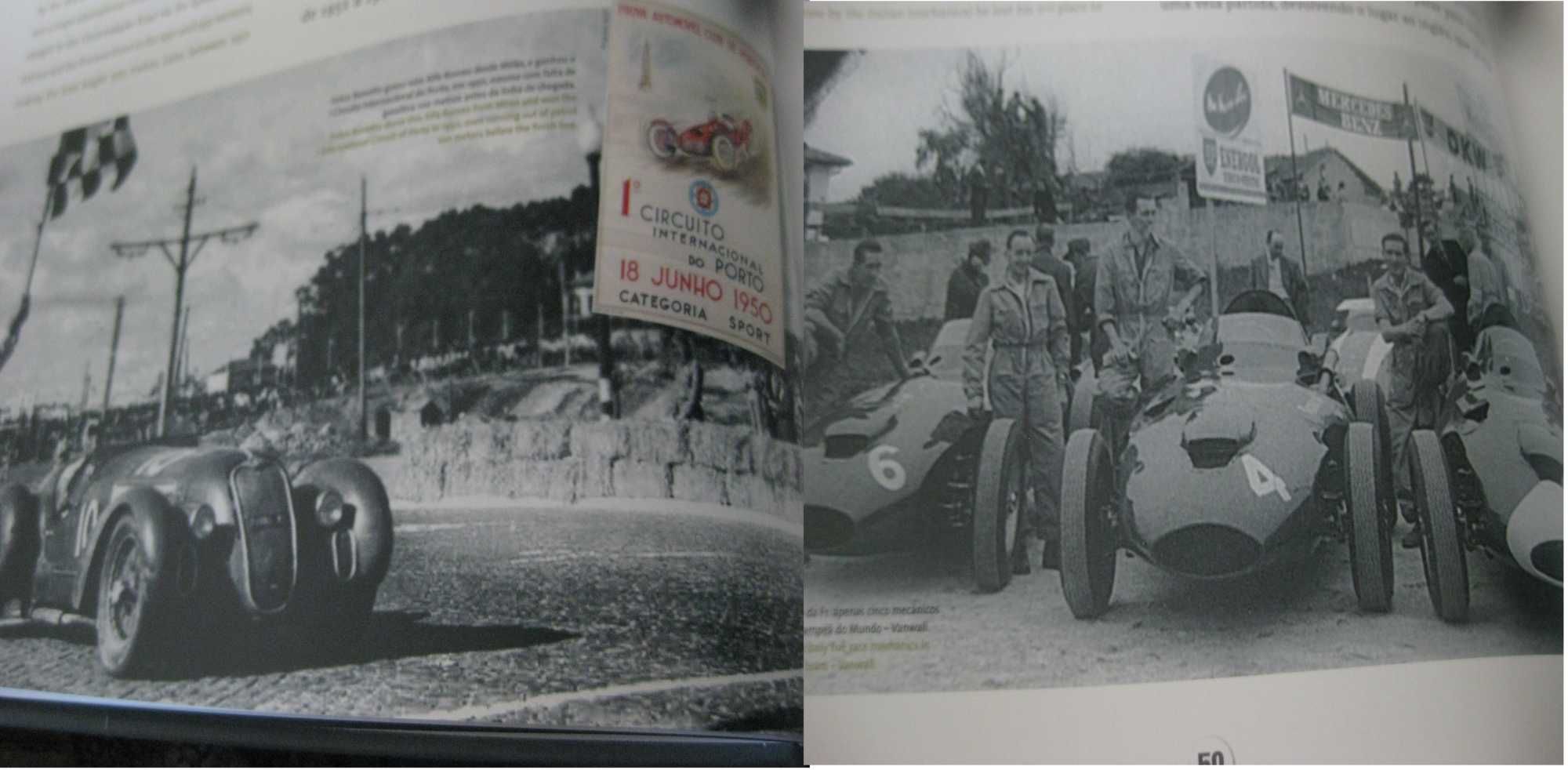 Livro " 50 Anos da Fórmula 1 em Portugal" CTT Numerado e NOVO