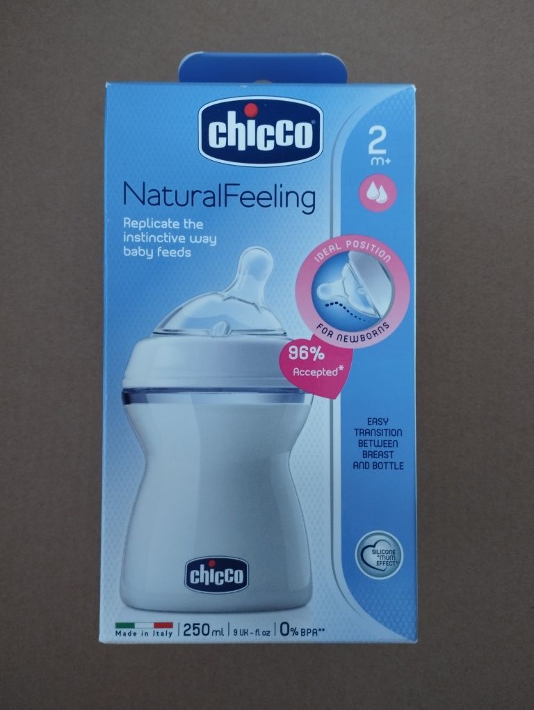 Biberão Chicco Natural Feeling NOVO