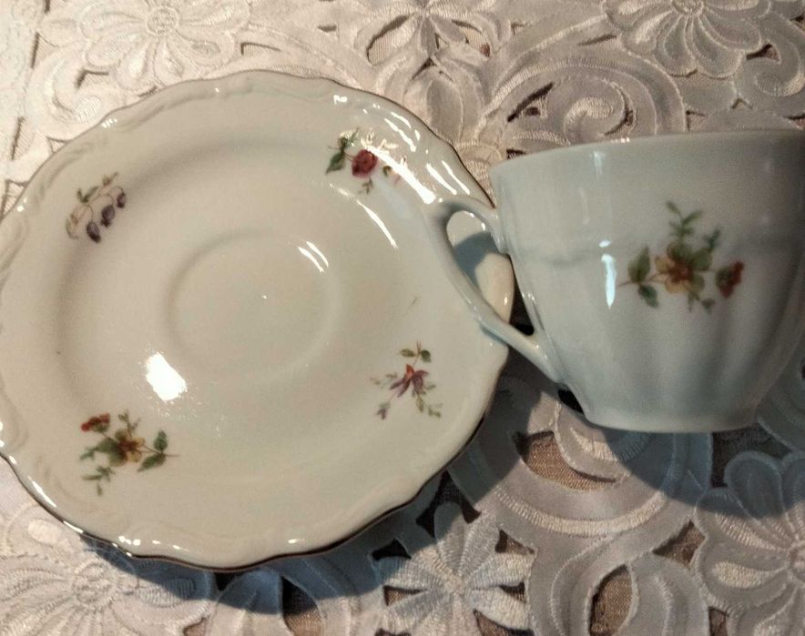 Porcelana Wawel Wałbrzych zestaw do kawy