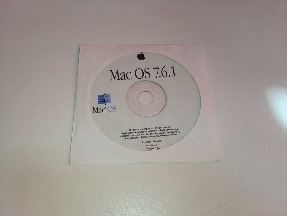 Apple Mac OS System 7.6.1 Macintosh CD ROM Ingles English version