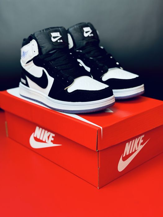 Теплые зимние кроссовки Nike / зимові кросівки Найк / Хай топ Nike