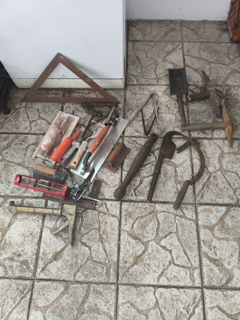 Ferramentas várias usadas